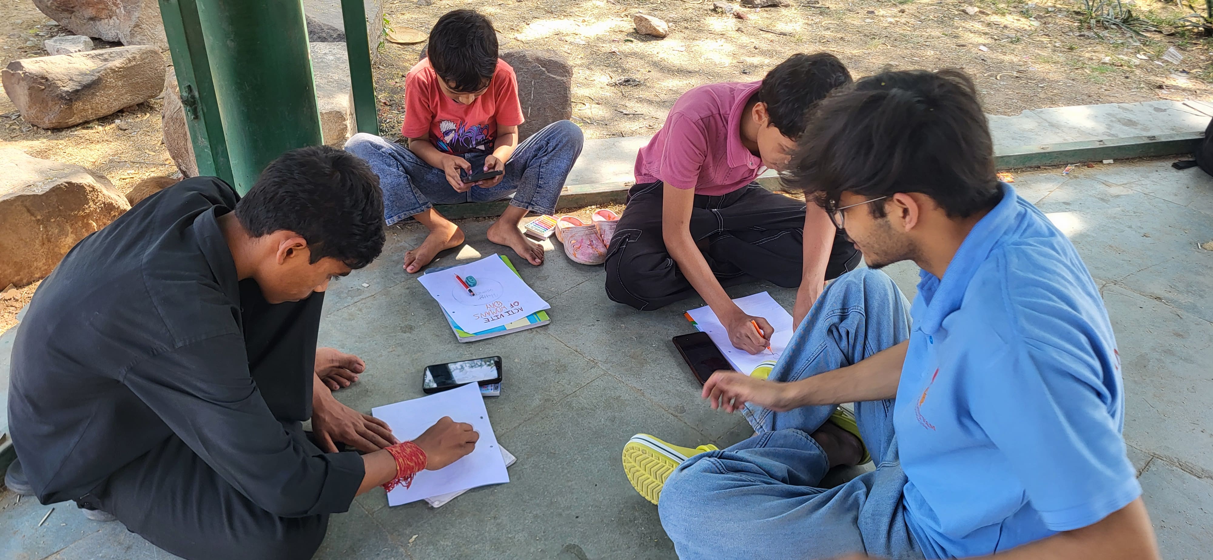 Counselling session under Project Manthan